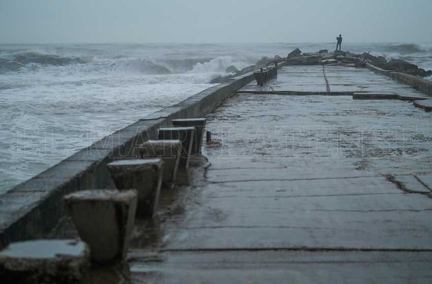 Alerta por granizo, lluvias y viento en Mar del Plata