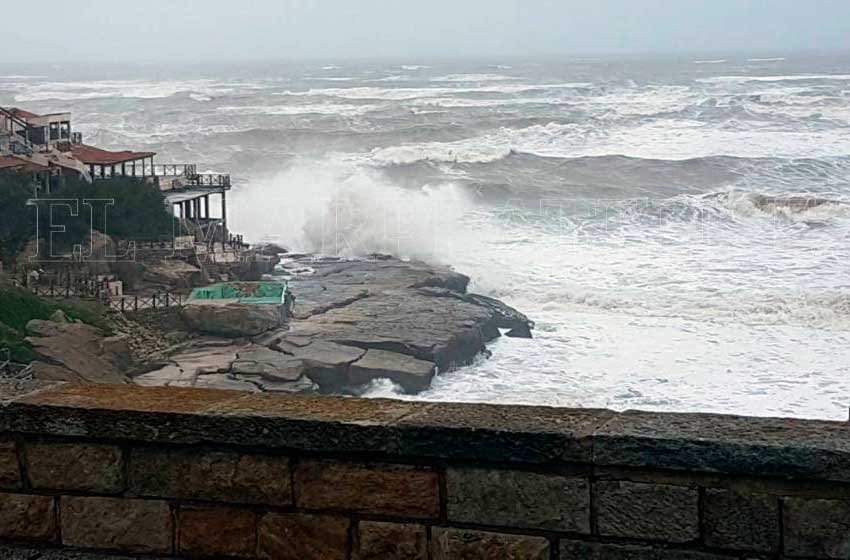 Alerta amarilla por fuertes vientos en Mar del Plata