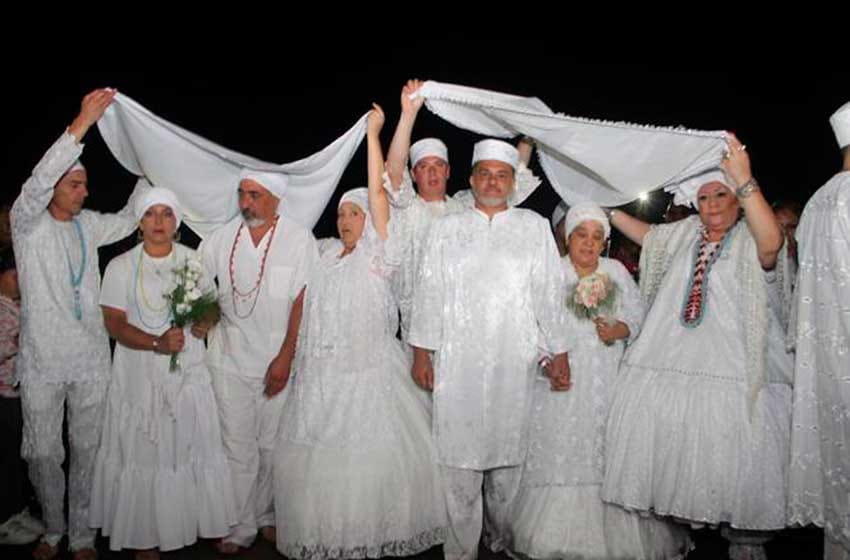Con una ceremonia simbólica, homenajearon a Iemanjá en Mar del Plata