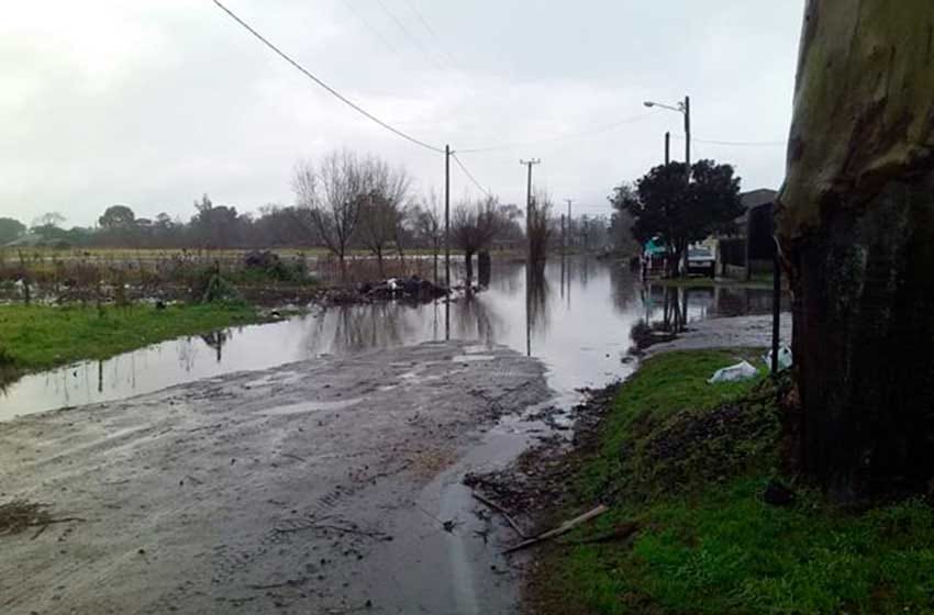 Por el temporal, debieron evacuar a 17 familias en Mar del Plata