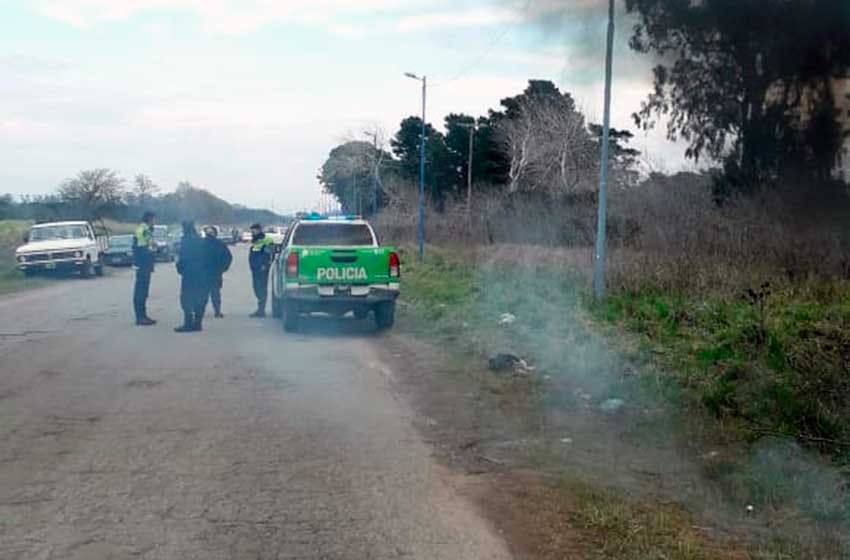 Incidentes en Barrio Hipódromo: "Vinieron con un bidón de nafta y prendieron fuego una casilla"