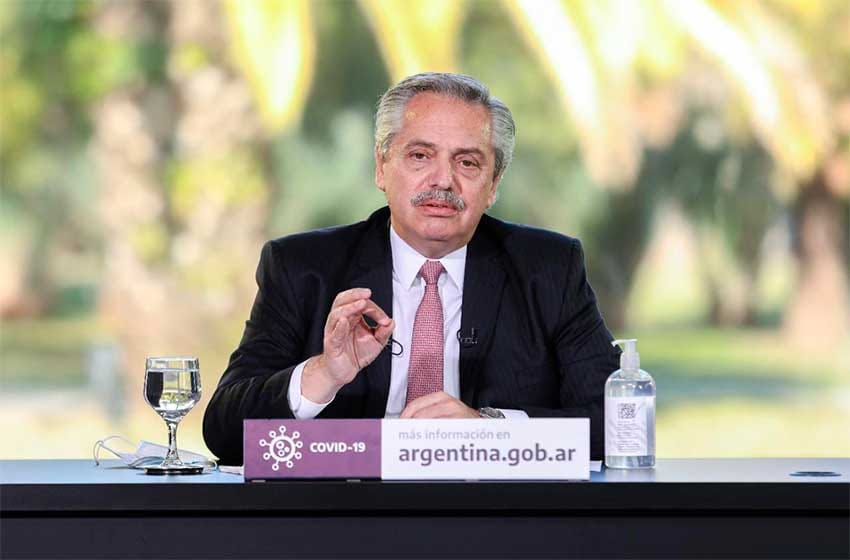 Alberto Fernández dijo estar "muy confiado" en alcanzar "una solución con el FMI"