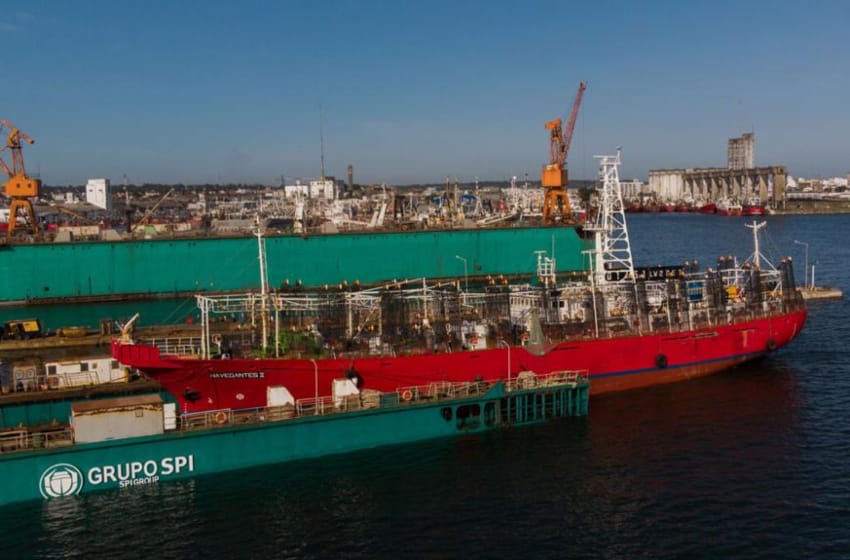 Comienza la construcción de una draga nacional en Mar del Plata