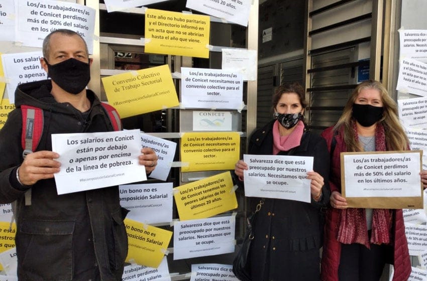 #ReclamoSalarialConicet: nuevo paro y protesta de investigadores