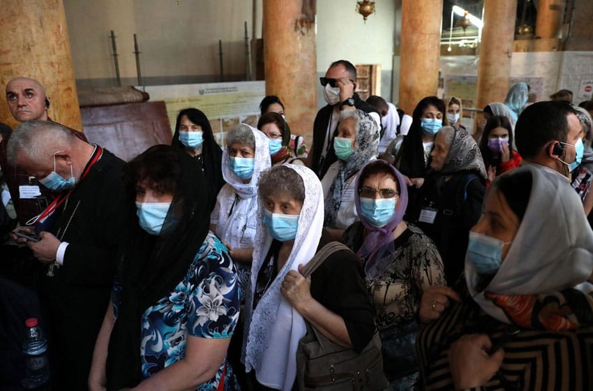 Palestina registra un récord de 1.000 contagios de coronavirus en un día