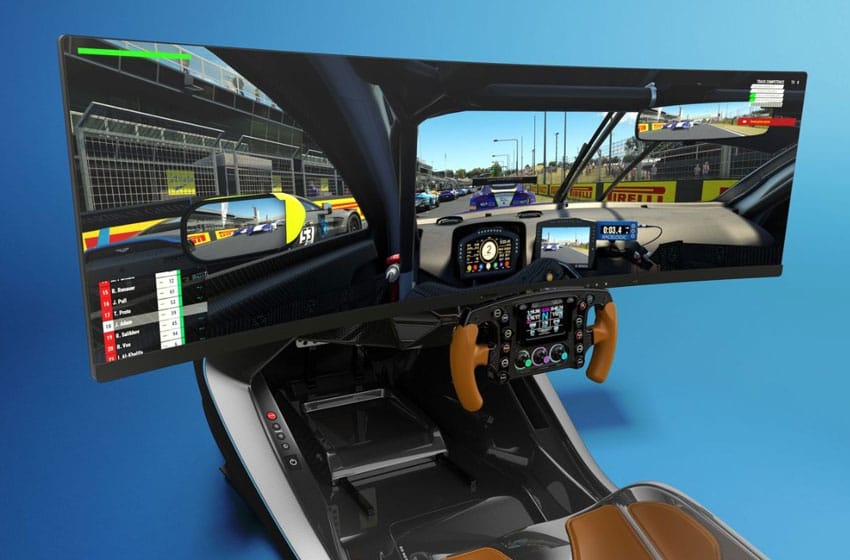 Así es el simulador de carreras de Aston Martin que vale U$S74 mil