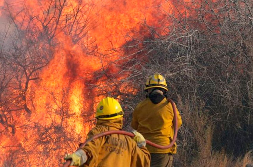 Los incendios forestales afectan cinco provincias, hacia donde se desplegaron refuerzos