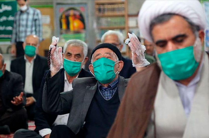 Coronavirus: Irán informa un récord de más de 5.000 contagios en un día