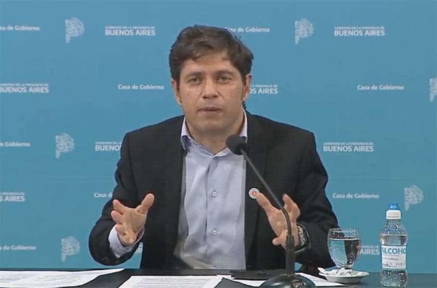 Axel Kicillof anunció el pase sanitario obligatorio para la provincia de Buenos Aires