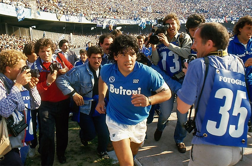 Nápoles, "en shock" por la muerte de Maradona