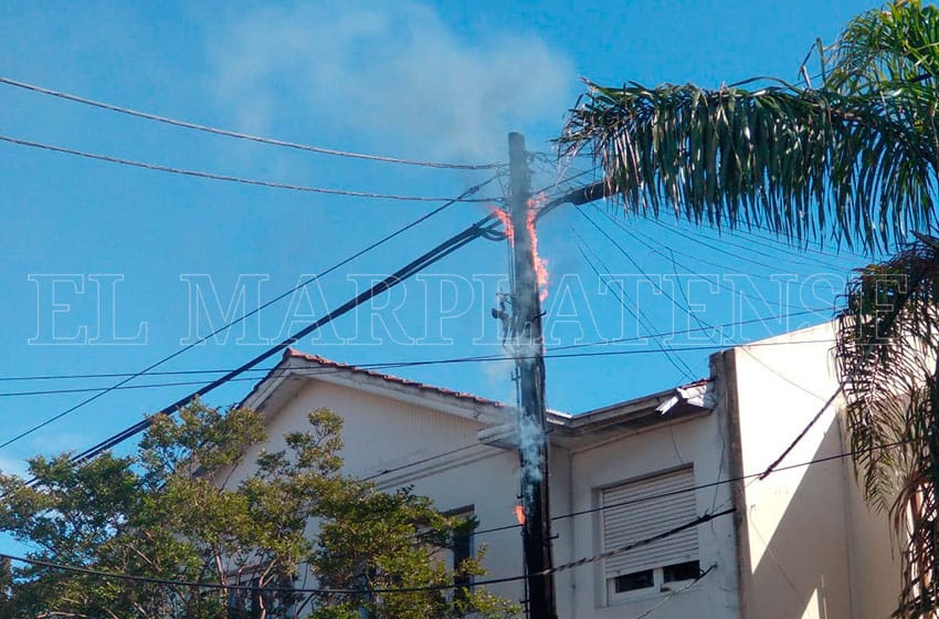 Incendio de cableado en Güemes: investigan si fue intencional
