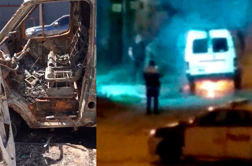 Incendiaron una camioneta en el barrio Don Bosco