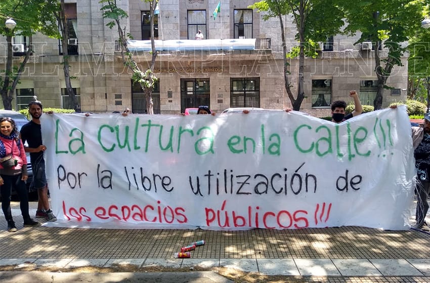 La Cultura en la calle: realizaron un festival para pedir por "la libre utilización de los espacios públicos"