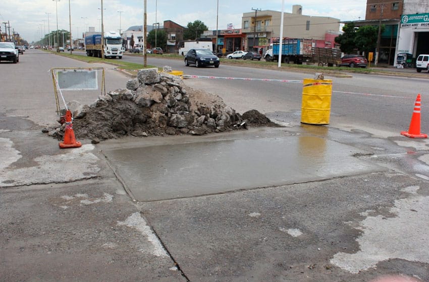 Balcarce: realizan mejoras en asfaltos en distintas calles y avenidas