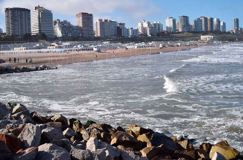 La temperatura del mar promedió los 19 grados durante diciembre en Mar del Plata
