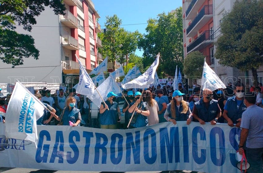 Trabajadores hoteleros y gastronómicos realizarán múltiples protestas en Mar del Plata