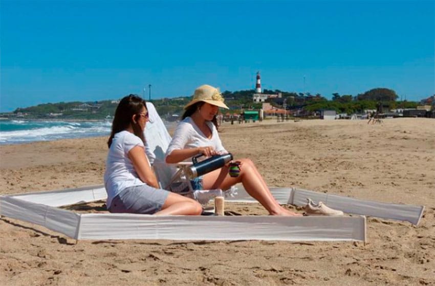 "Sector playa": la iniciativa para garantizar el distanciamiento en el espacio público