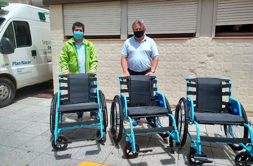 El Hospital de Balcarce ya tiene nueve sillas de ruedas nuevas