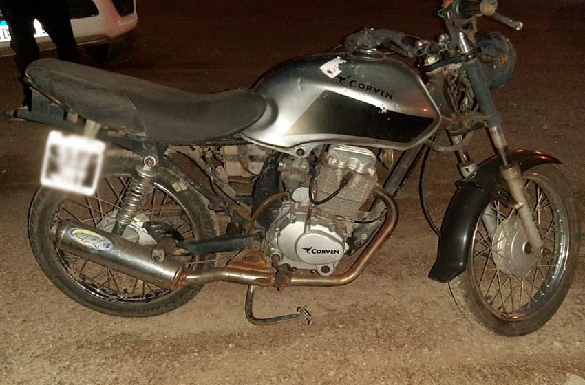 Habían robado una moto del playón de secuestro Municipal: eran todos menores