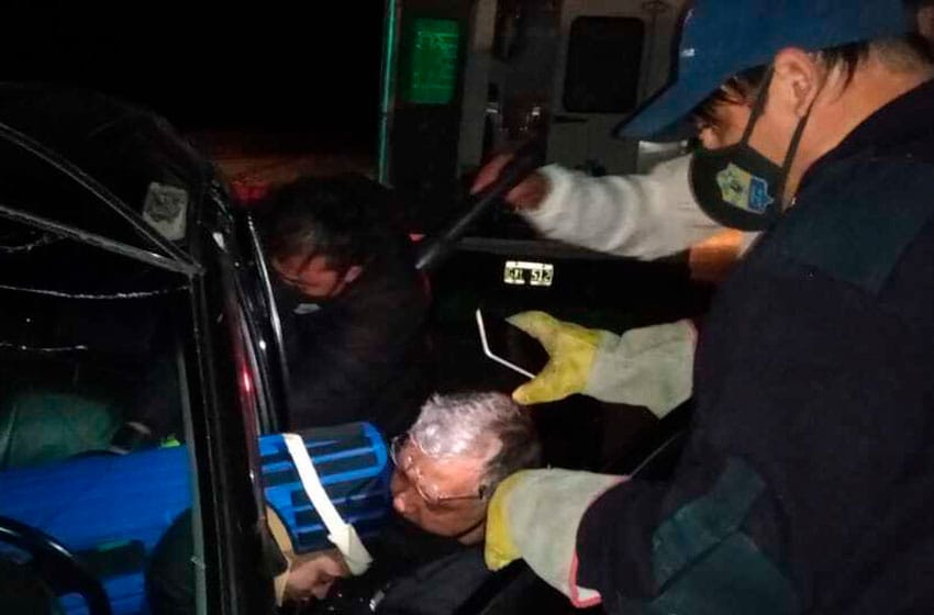 Una familia de Mar del Plata sufrió un violento vuelco en Santa Cruz