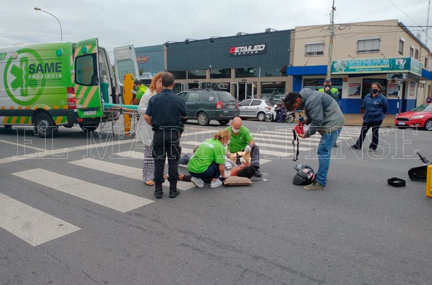 Otro choque en la esquina de Colón y 1° de Mayo: "Cada diez días hay un accidente"
