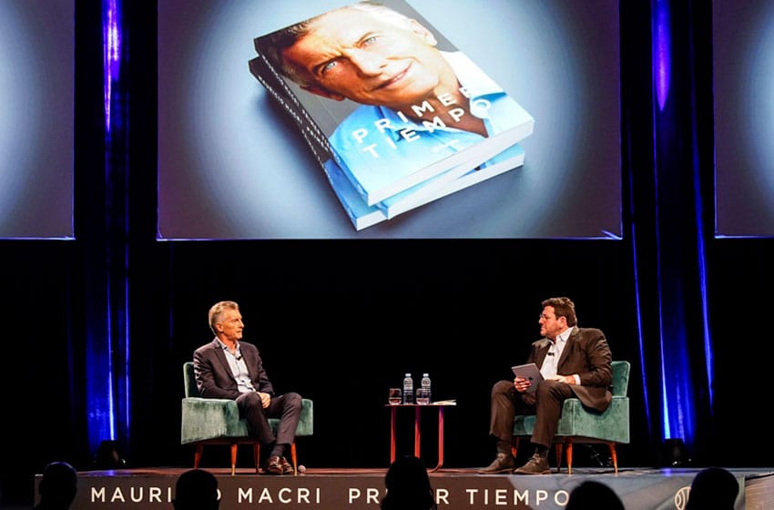 "El kirchnerismo es la expresión final del populismo en Argentina", dijo Macri al presentar su libro