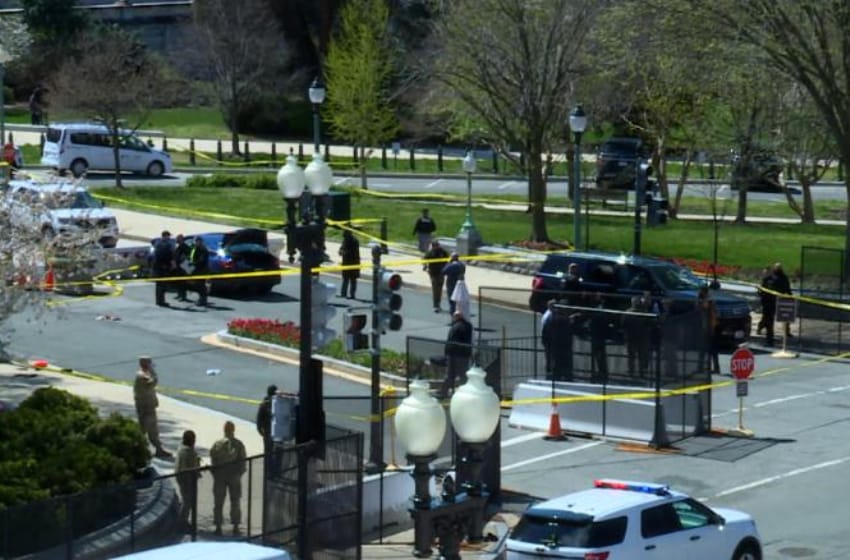 Atacaron el Capitolio: murió un sospechoso y un policía