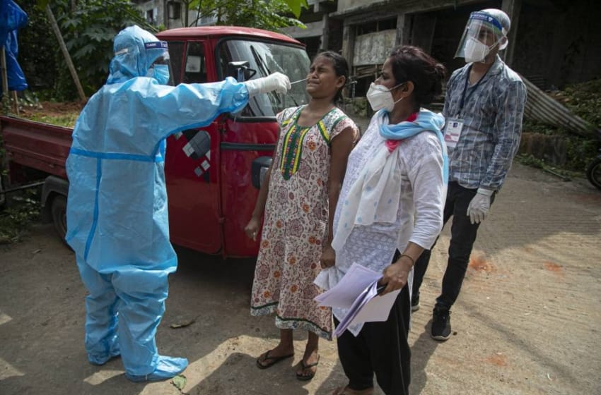 India vuelve a marcar un nuevo récord de contagios de coronavirus