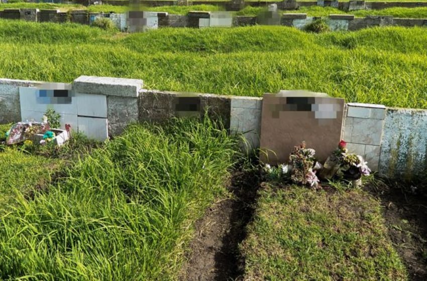 Más problemas en Cementerio Parque: pasto corto y mantenimiento solo para algunos