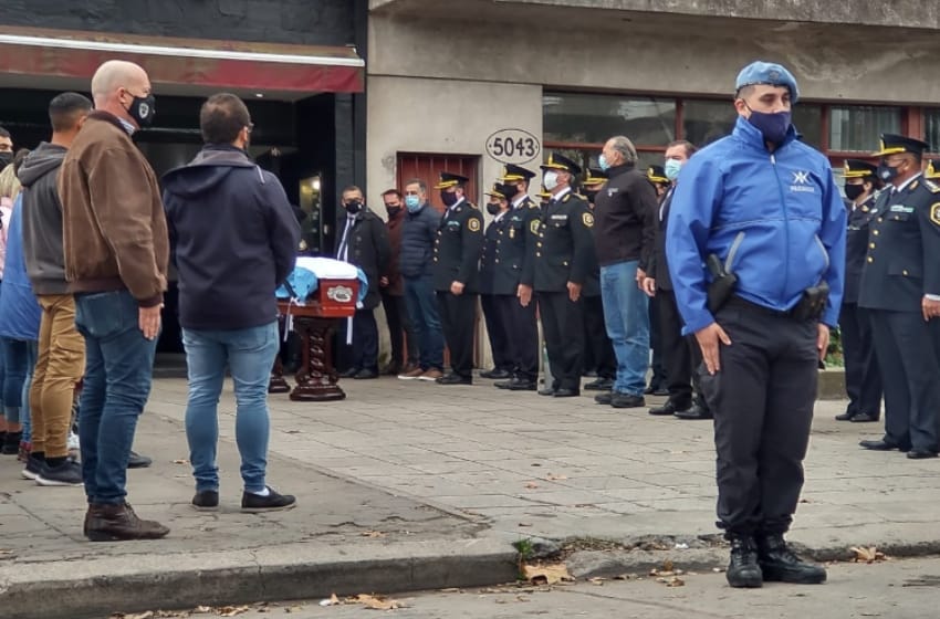 Berni saludó a la familia del policía abatido en Mar del Plata