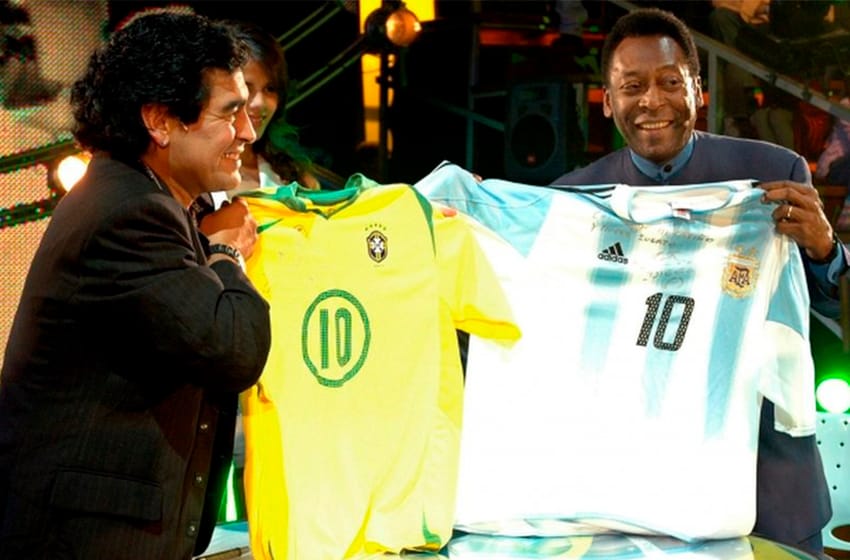 Pelé y su mensaje conmovedor por el homenaje a Maradona