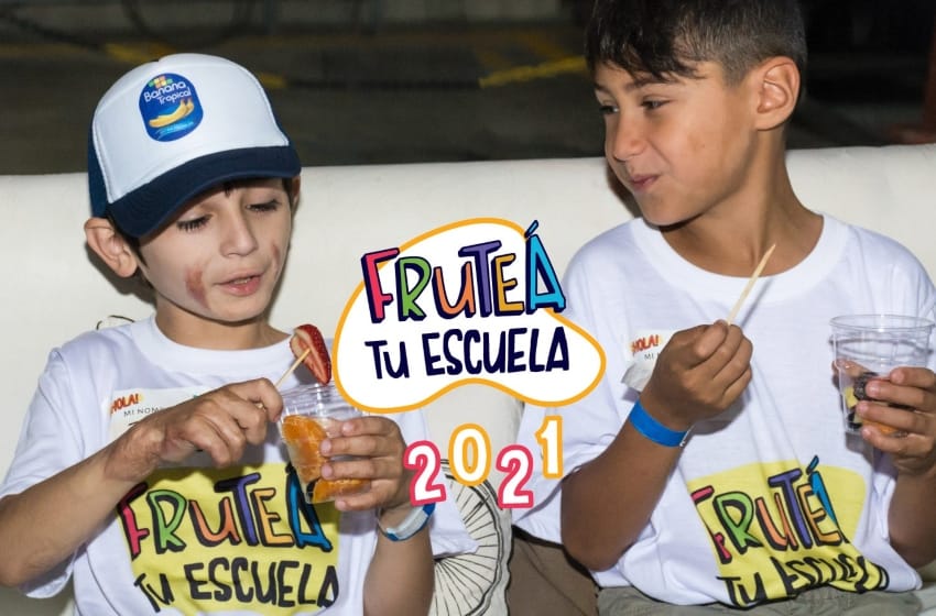 ''Fruteá tu Escuela'': un concurso que propone la alimentación saludable