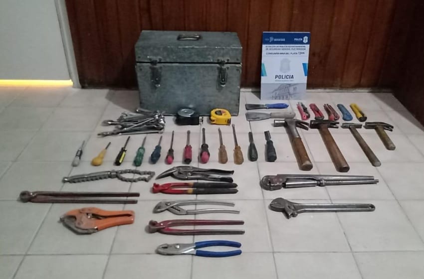 Robó caja de herramientas y la puso en venta en Facebook: lo atraparon