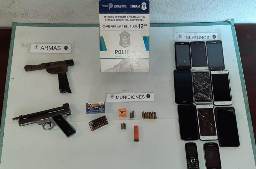 Atrapan a "Ponono" con un arma "tumbera": integraba banda que robaba celulares