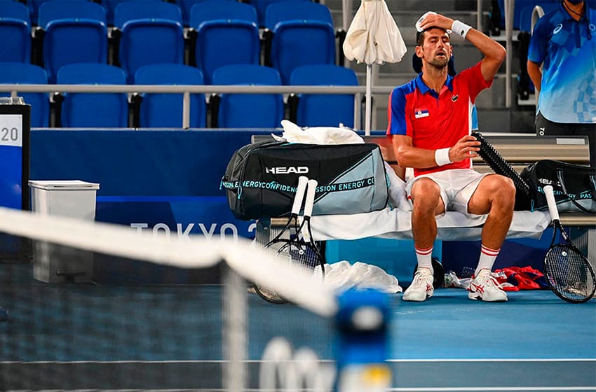 Djokovic cayó en semifinales ante Zverev y le dijo adiós a su sueño del "Golden Slam"