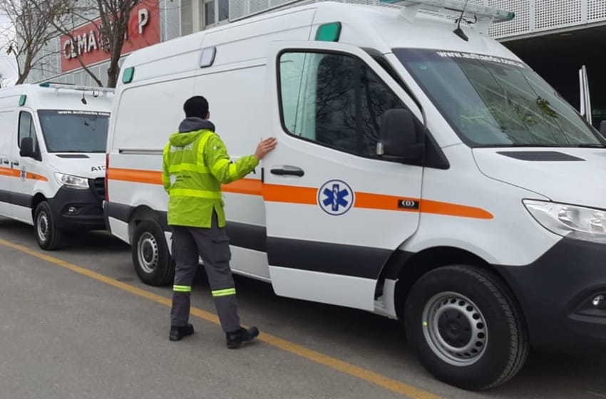 Llegaron tres nuevas ambulancias a Mar del Plata