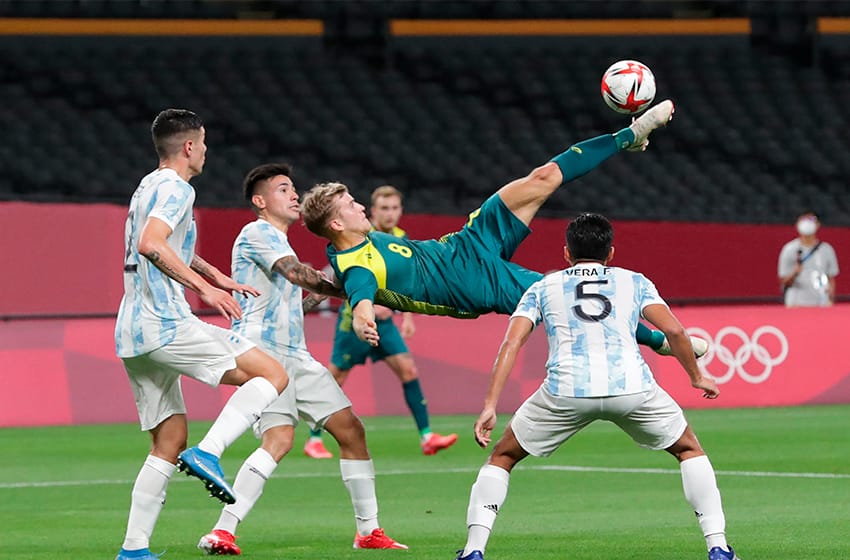 La Selección Argentina perdió ante Australia en su debut en los Juegos Olímpicos Tokio 2020
