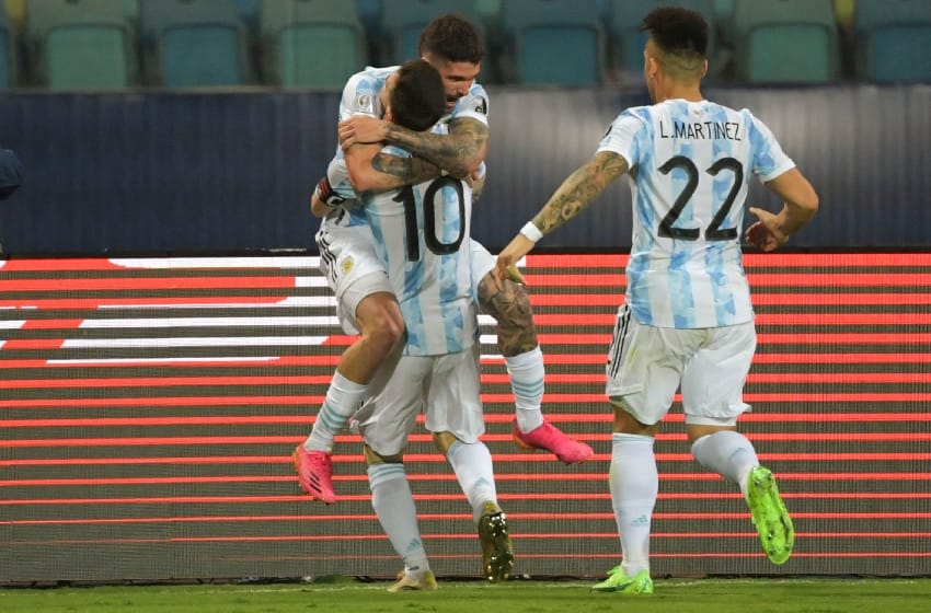 Argentina estrena el título de la Copa América en Venezuela