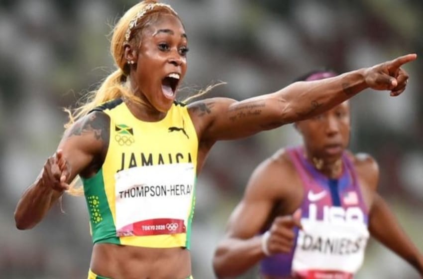 La jamaiquina Elaine Thompson-Herah ganó el oro con récord mundial en 100 metros llanos