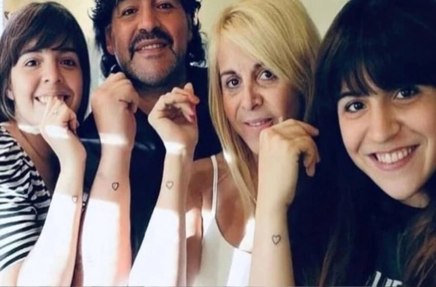 Fuerte respuesta de Dalma Maradona luego de las críticas de sus tías: “Nosotras tres somos la familia que eligió mi papá”