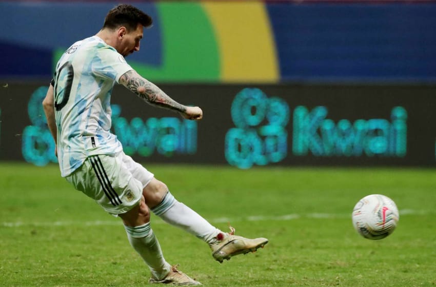 El tobillo de Messi, la gran preocupación de Argentina para la final con Brasil