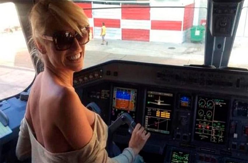 Volvieron a demandar a Vicky Xipolitakis por operar un avión de Austral en 2015