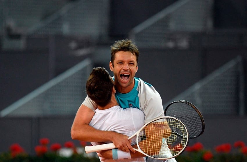 Copa Davis: con el marplatense Zeballos, Argentina le ganó en dobles a Suecia