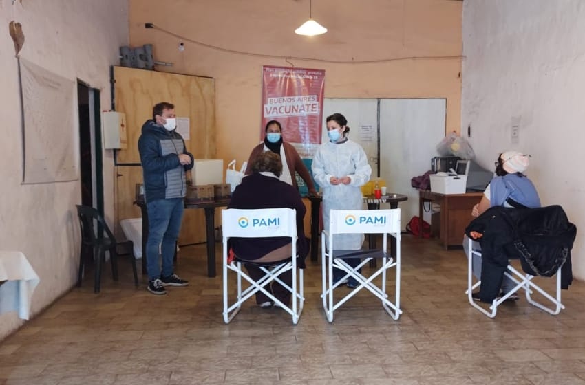 Instalan una nueva posta de vacunación en Mar del Plata