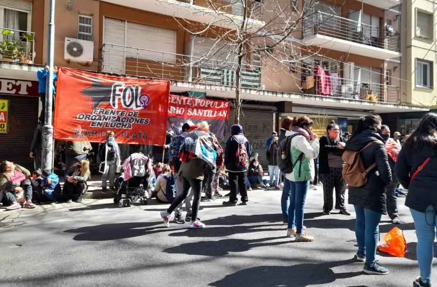 Reclamo salarial en Mar del Plata: "Queremos que se enteren que existimos"