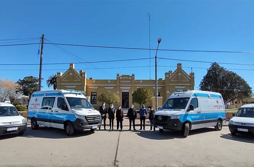 Mar Chiquita: se adquirieron dos nuevas ambulancias UTIM