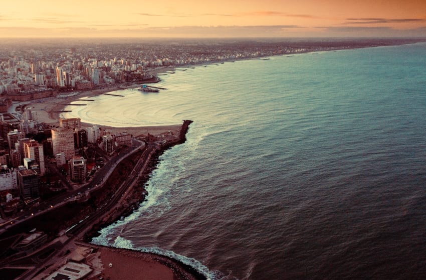 Mar del Plata desde el aire: la belleza en perspectiva