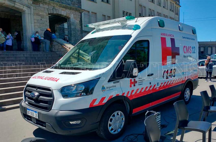 La Provincia entregó una nueva ambulancia UTIM a Mar del Plata