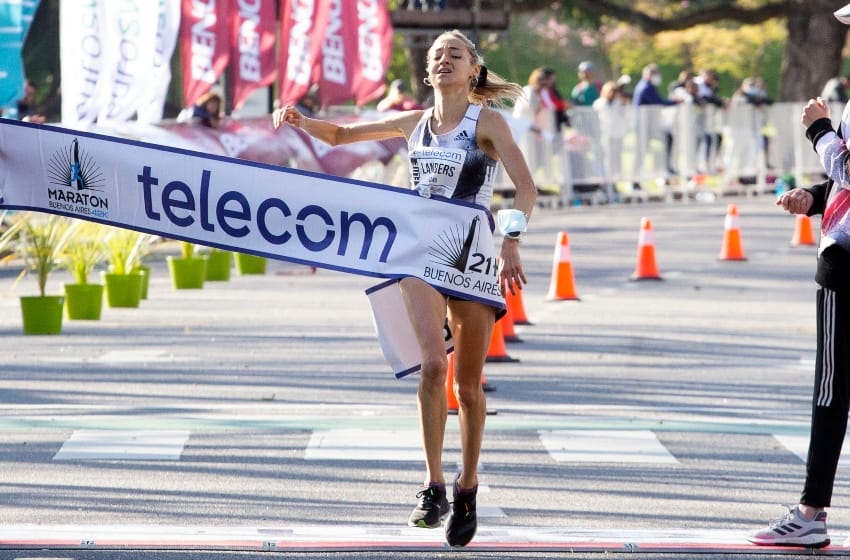 Maratón BA: la marplatense Florencia Borelli fue la más rápida