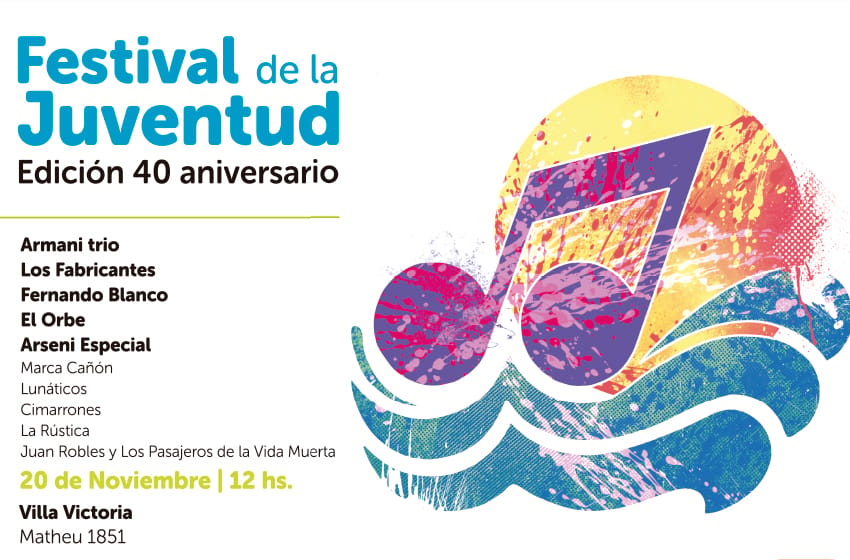 Vuelve el Festival de la Juventud, en su 40mo. aniversario